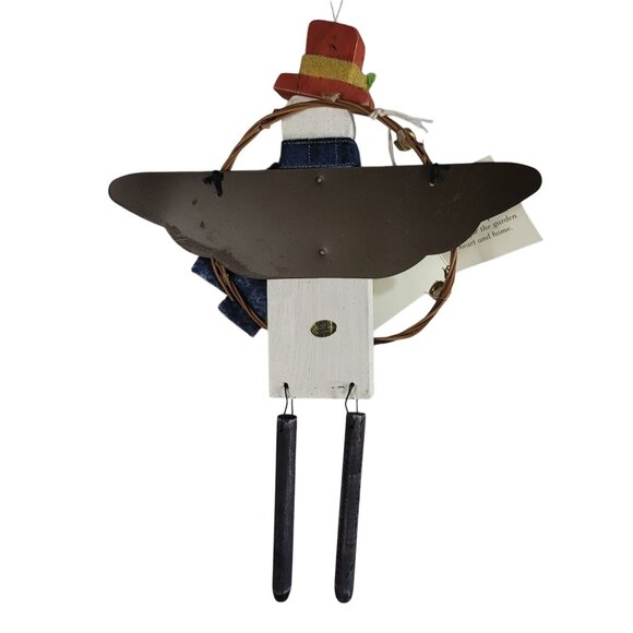 Nantucket Collection Snowman Hanging Decor Dangling Legs Craft Rustic Farmhouse - Picture 3 of 9